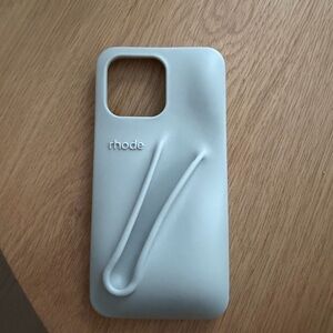 RHODE Stylish Light Gray Phone Case